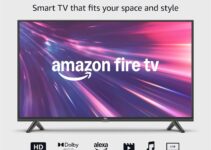 Amazon Fire TV 40″ 2-Series (newest model), HD smart TV with Fire TV Alexa Voice Remote, stream live TV without cable