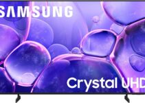 Samsung 43-Inch Class Crystal UHD U8000F 4K Smart TV (2025 Model) Endless Free Content, Crystal Processor 4K, MetalStream Design, Knox Security, Alexa Built-in