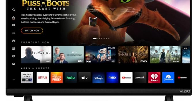 VIZIO 24-inch D-Series FHD LED Smart TV w/Bluetooth Headphone Capable, AMD FreeSync & Alexa Compatibility, D24fM-K01, 2023 Model