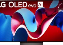 LG 65-Inch Class OLED evo C4 Series Smart TV 4K Processor Flat Screen with Magic Remote AI-Powered with Alexa Built-in (OLED65C4PUA, 2024)
