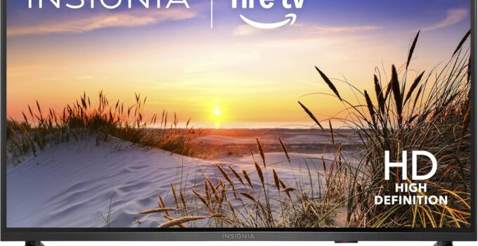 INSIGNIA 32-inch Class F20 Series LED HD Smart Fire TV with Alexa Voice Remote (NS-32F201NA26)